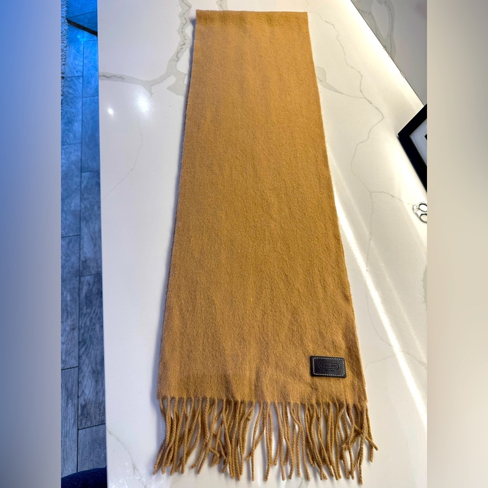 Coach Cashmere Scarf